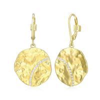 ELLE Sterling Gold Plated Galaxy Earrings 32LCTW0003