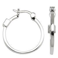 ELLE Sterling Silver Hoop Earrings 62L624A00J