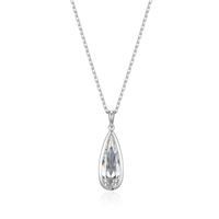 ELLE Sterling Silver Lustre Necklace R0LC0X0046