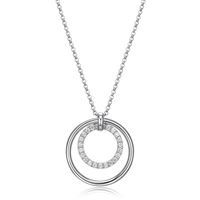 ELLE Sterling Silver Simpatico Necklace R0LBTN0048