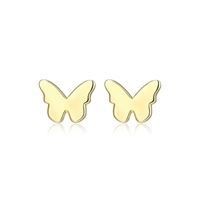 Reign Sterling Gold Plated Butterfly Earrings 32AWCZA000