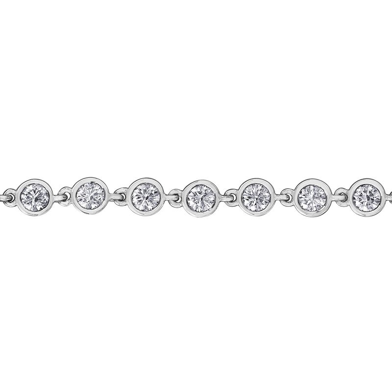 Maple Leaf Diamond 14KW 2.25TW Bracelet BBR1016