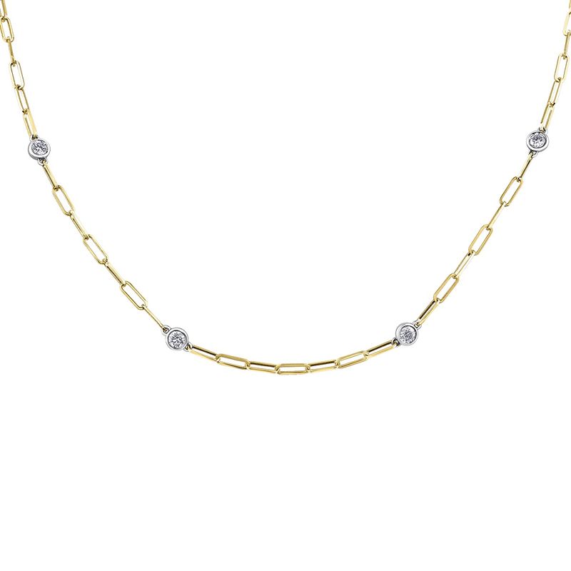 Maple Leaf Diamond 14KYW 1.62TW Necklace NN300