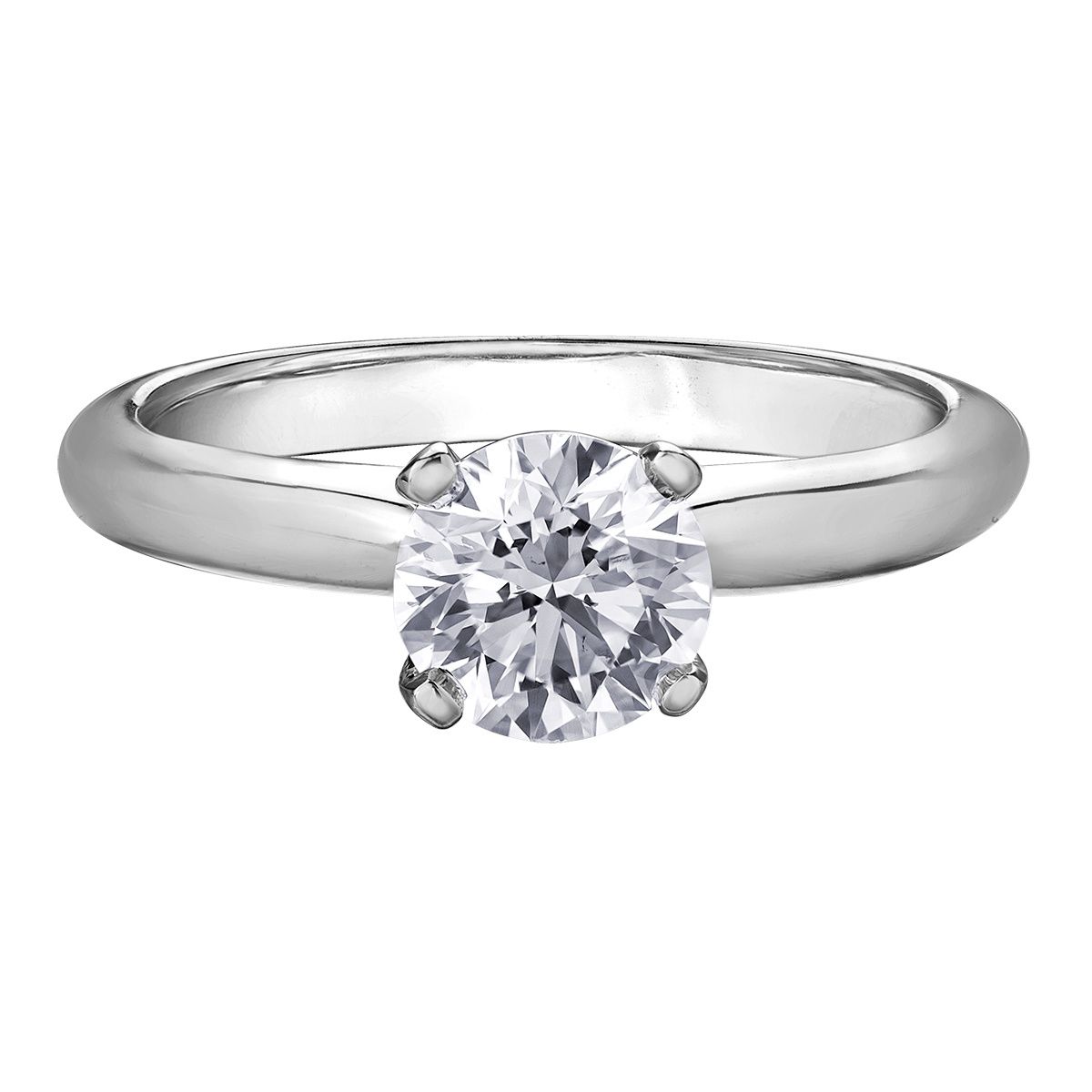 Maple Leaf 18KPD .70TW Diamond Engagement Ring R10051
