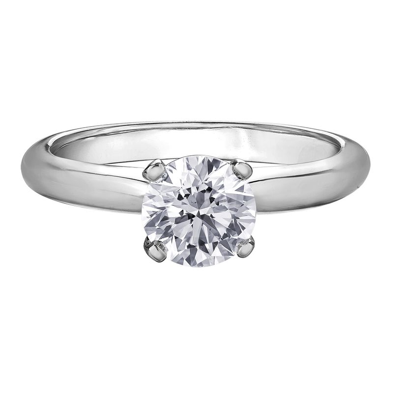 Maple Leaf 18KPD .70TW Diamond Engagement Ring R10051