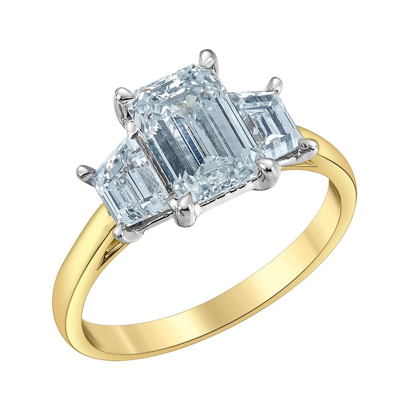 Lab Diamond 14KYW 3.00TW Engagement Ring RMR7587 Diamond Evolution