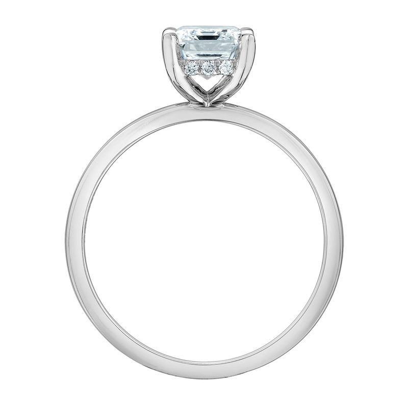 Lab Diamond 14KW 1.55TW Engagement Ring R10166 Diamond Evolution