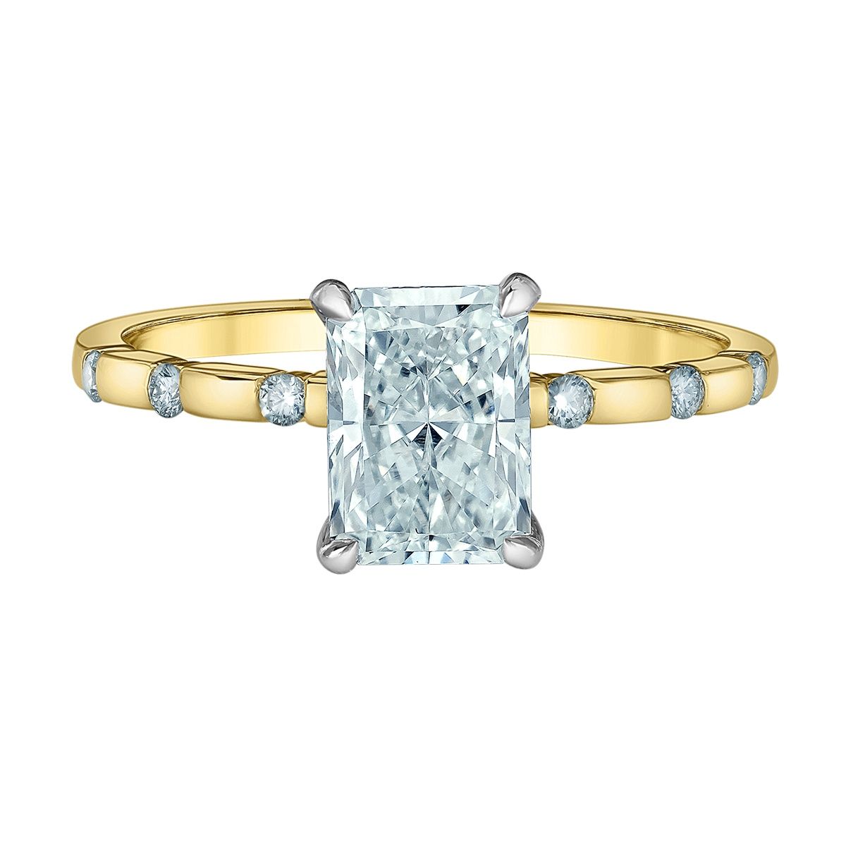 Lab Diamond 14KYW 1.66 TW Engagement Ring R31562 Diamond Evolution
