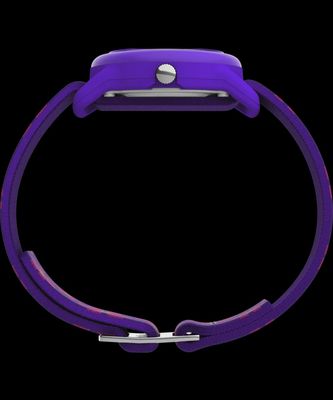 Timex Child's Purple Floral Watch T89022