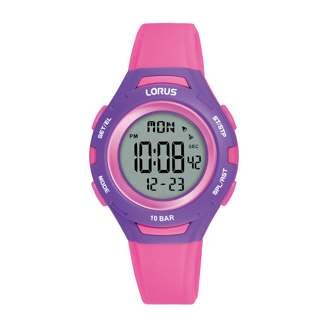 Lorus Child&#39;s Pink Digital Watch Digital R2395