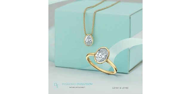 Lab Diamond 14KW 1.00TW Necklace PP4765 Diamond Evolution