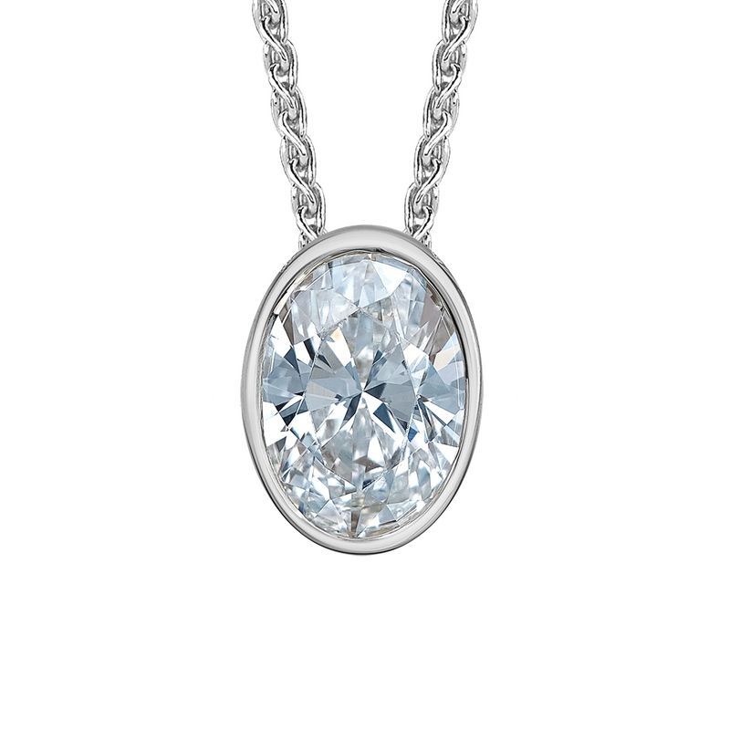 Lab Diamond 14KW 1.00TW Necklace PP4765 Diamond Evolution
