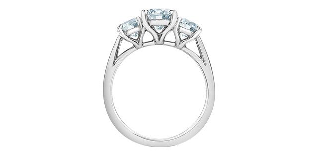Lab Diamond 14KW 2.00TW Engagement Ring R31129 Diamond Evolution