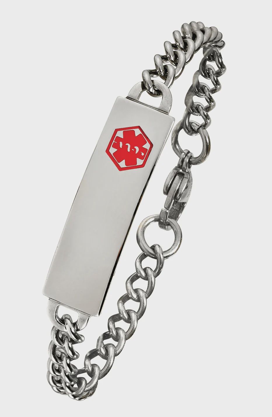 Perrin Stainless Steel Medical ID Child's Bracelet  7"  SB602MED