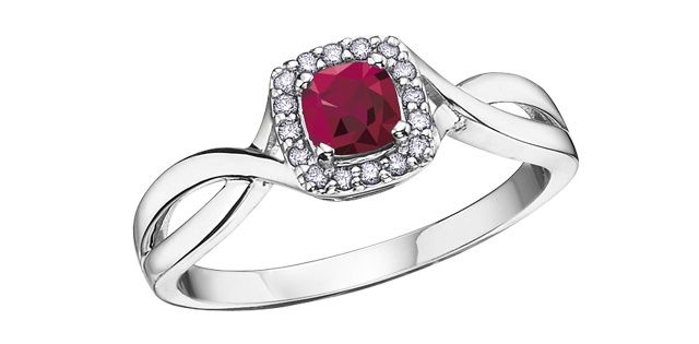 Corona Ruby 10KW Gemstone Ring R51Y64
