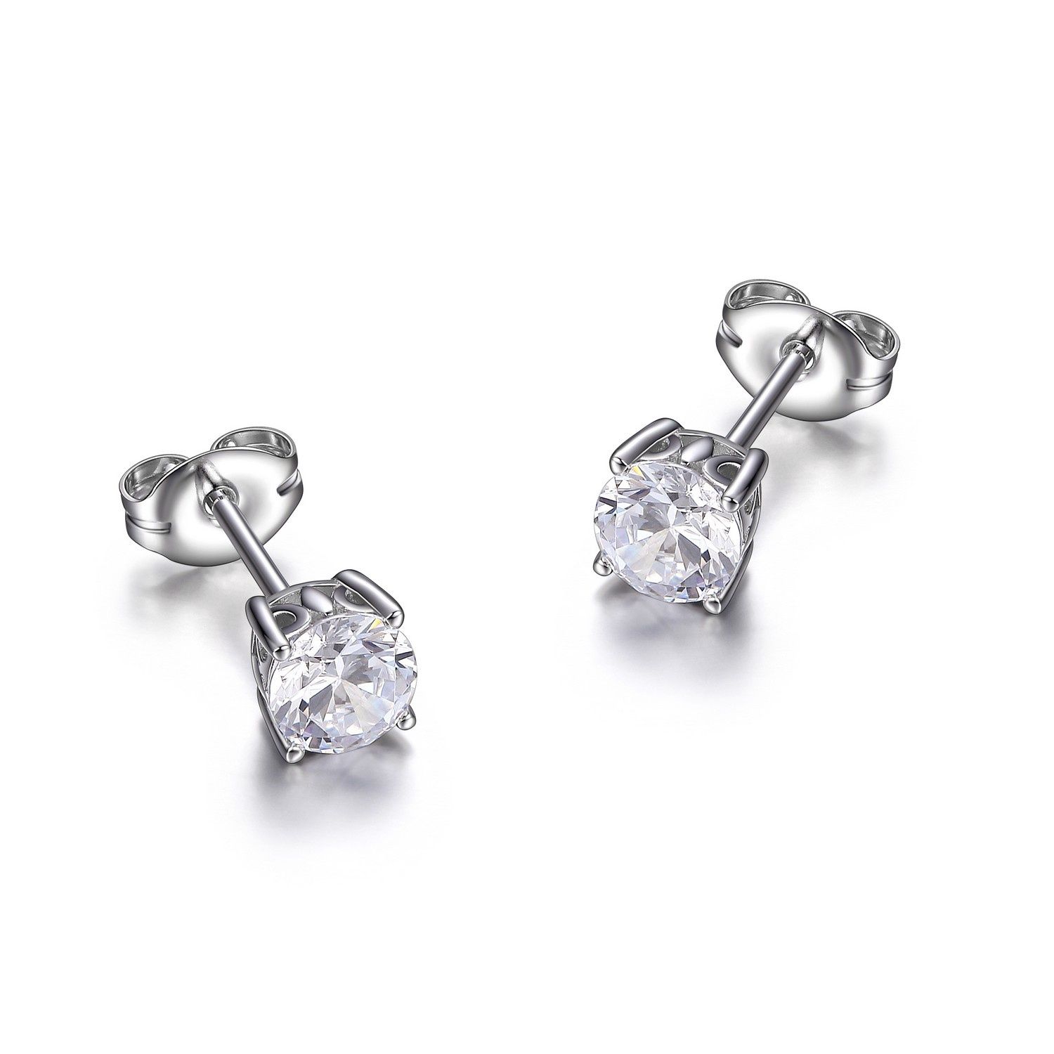 Reign Sterling Silver Cubic Zirconia Studs Earrings R2ALK20000