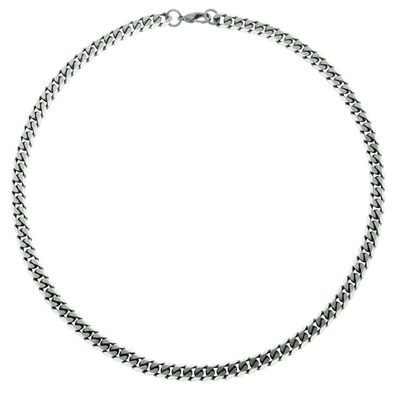 SteelX Chain Stainless Steel - Satin Flat Cable 22" T0X8100122
