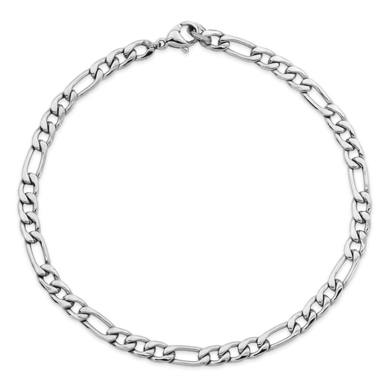 SteelX Bracelet Stainless Steel - Figaro 8.25" T1XD780183