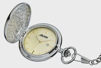 Alpine Quartz Pocket Watch - Two Tone W3392