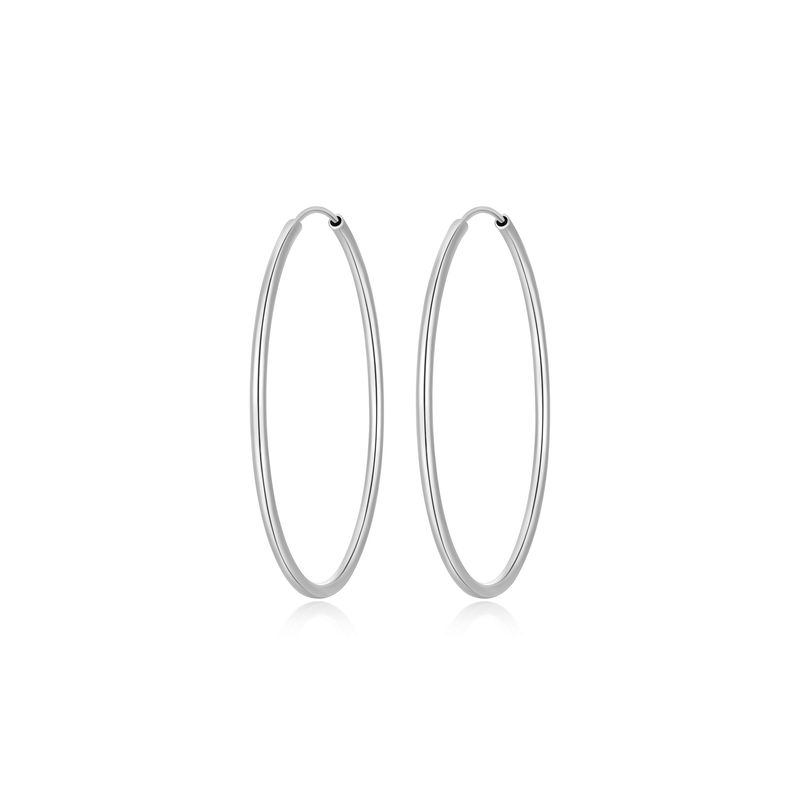 Reign Sterling Silver Endless Tube Hoop Earrings R2ASJ4A0ZZ