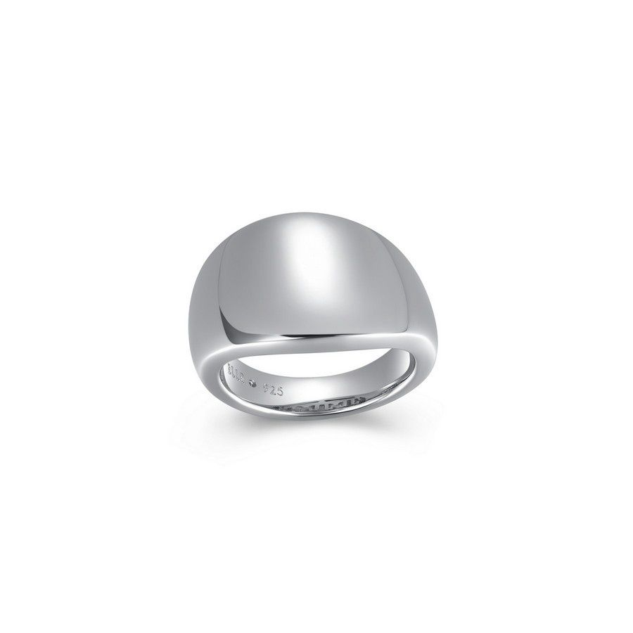 ELLE Sterling Silver Pebble Ring Size 8 R4LAGRA0