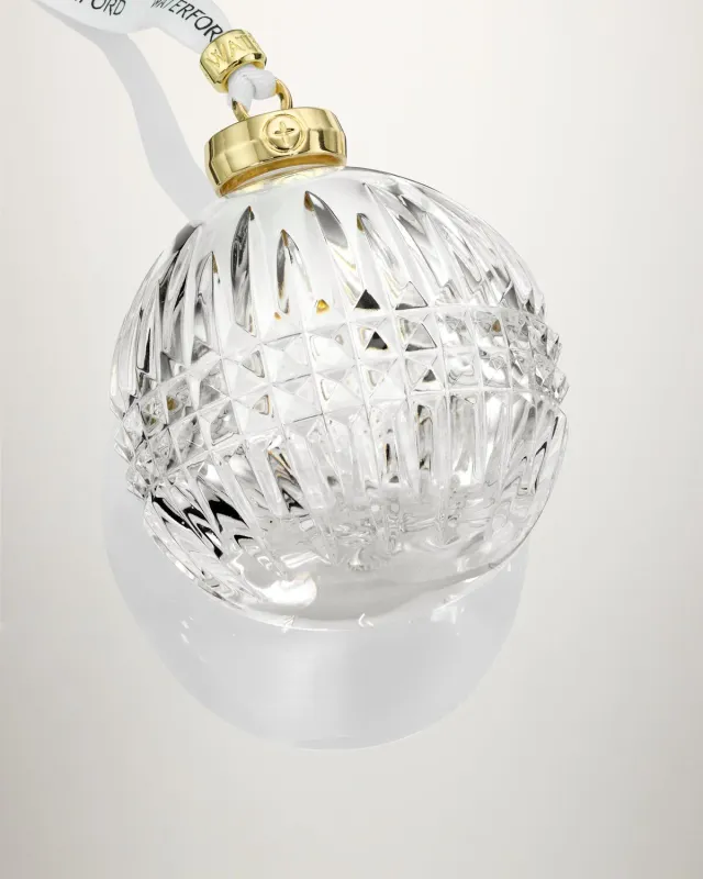Lismore Diamond Bauble Ornament Waterford