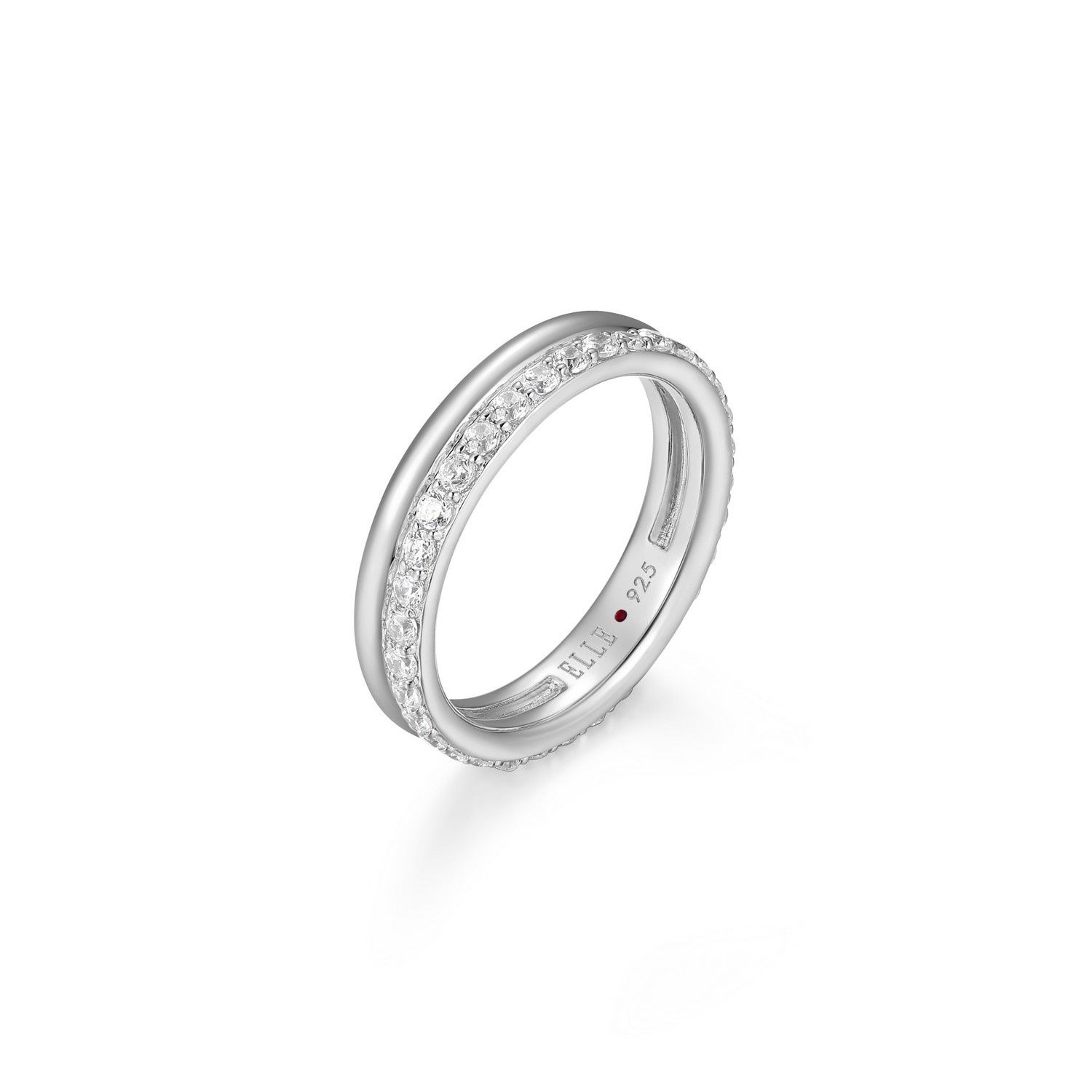 ELLE Sterling Silver Goddess Ring Size 8 R4LAJK00