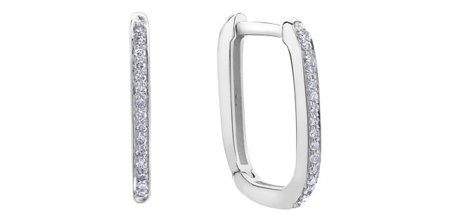 Corona Diamond 10KW .12TW Earrings EE4664
