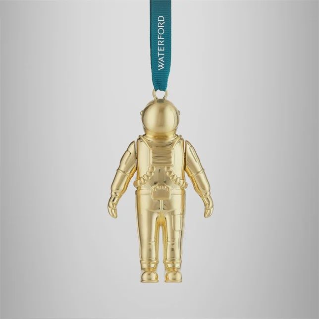 Gold Spaceman Ornament