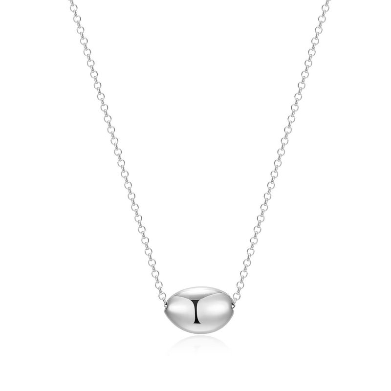 Reign Sterling Silver Pebble Necklace R0ACHRA014