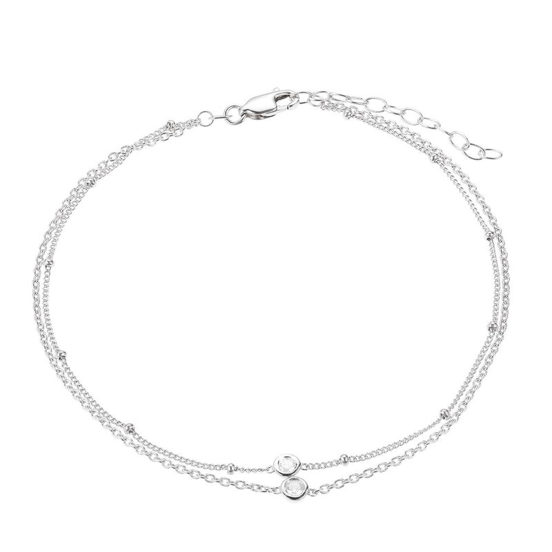 Reign Sterling Silver Anklet R1A88T0028