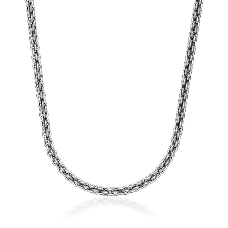 SteelX Chain Stainless Steel - Round Multi Link 16+2" T0XJ050116