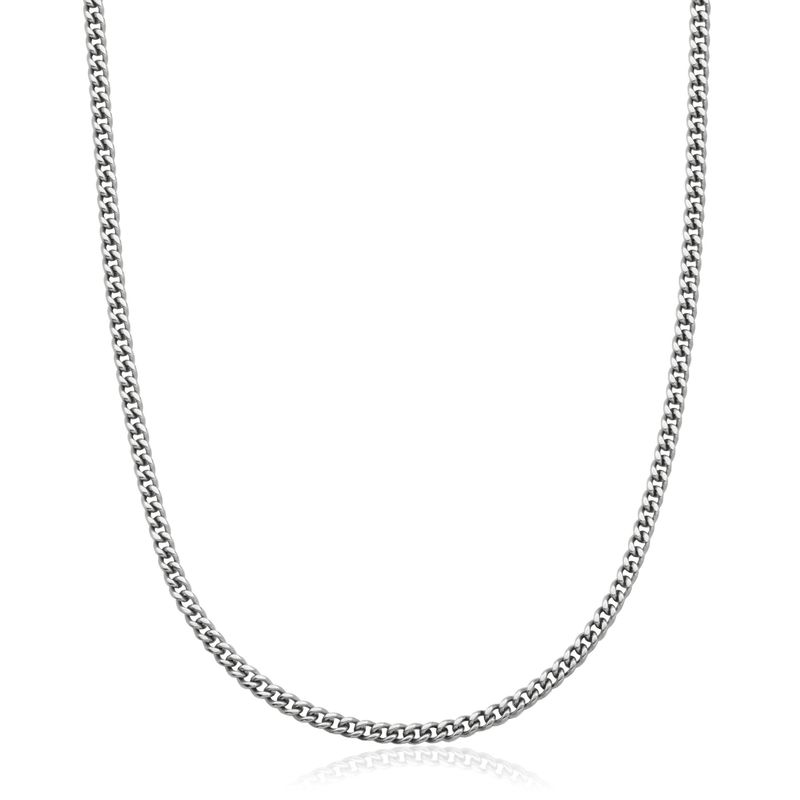 SteelX Chain Stainless Steel - Cuban  20" T0XE180120