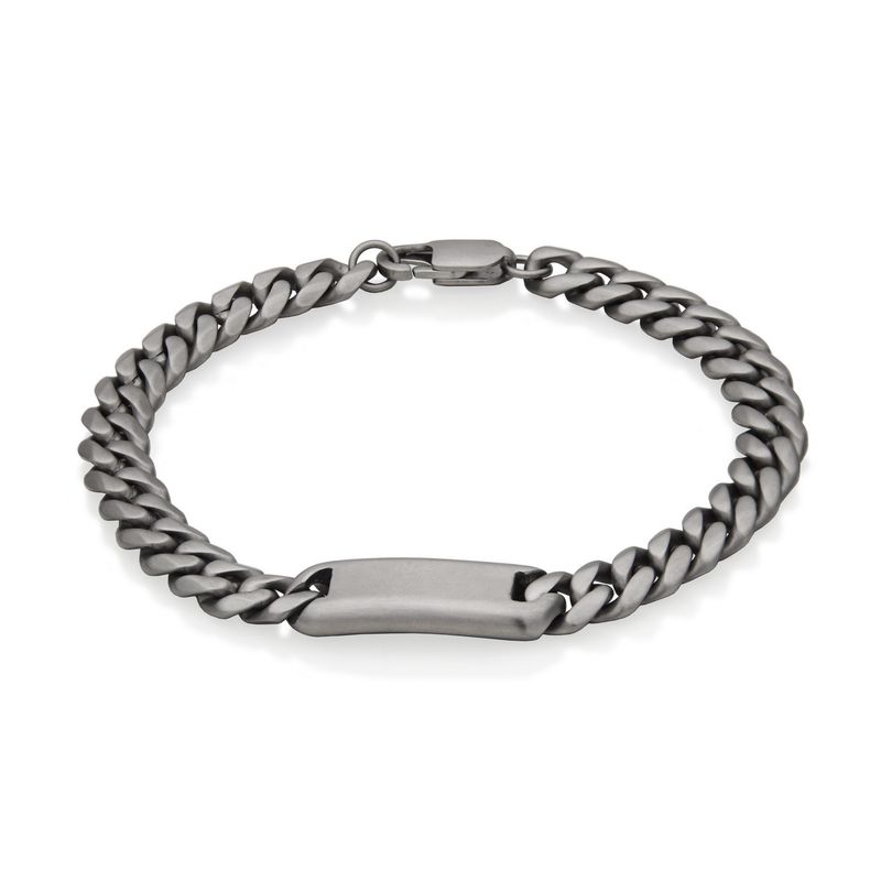 SteelX Bracelet Stainless Steel - ID Matte T1XJ160180