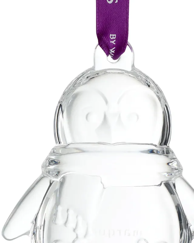Marquis Penguin Ornament by Waterford