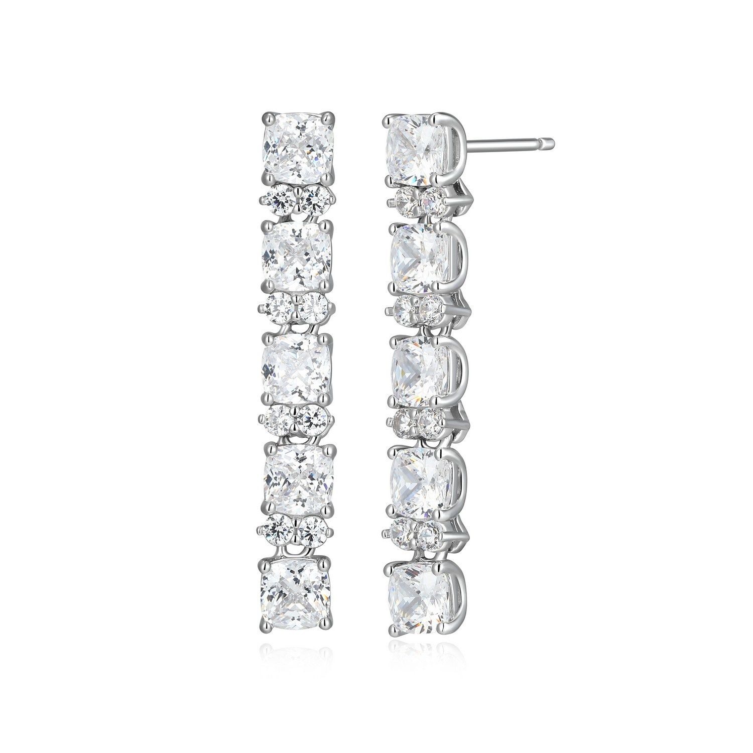 Reign Sterling Silver Cubic Zirconia Drop Earrings R2AVAG0000