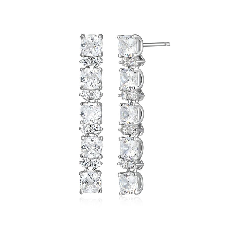 Reign Sterling Silver Cubic Zirconia Drop Earrings R2AVAG0000