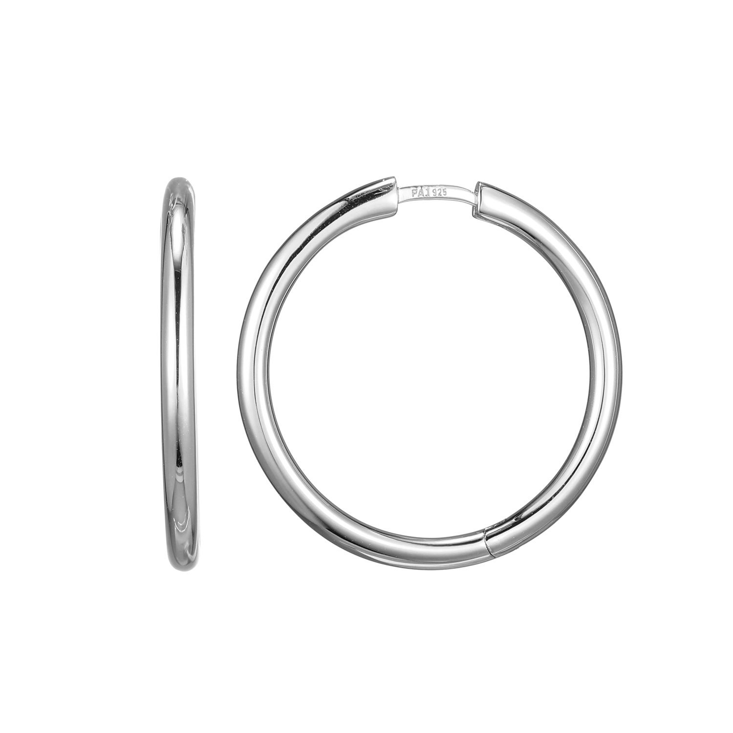 Reign Sterling Silver Endless Tube Hoop Earrings R2AUPHA00N