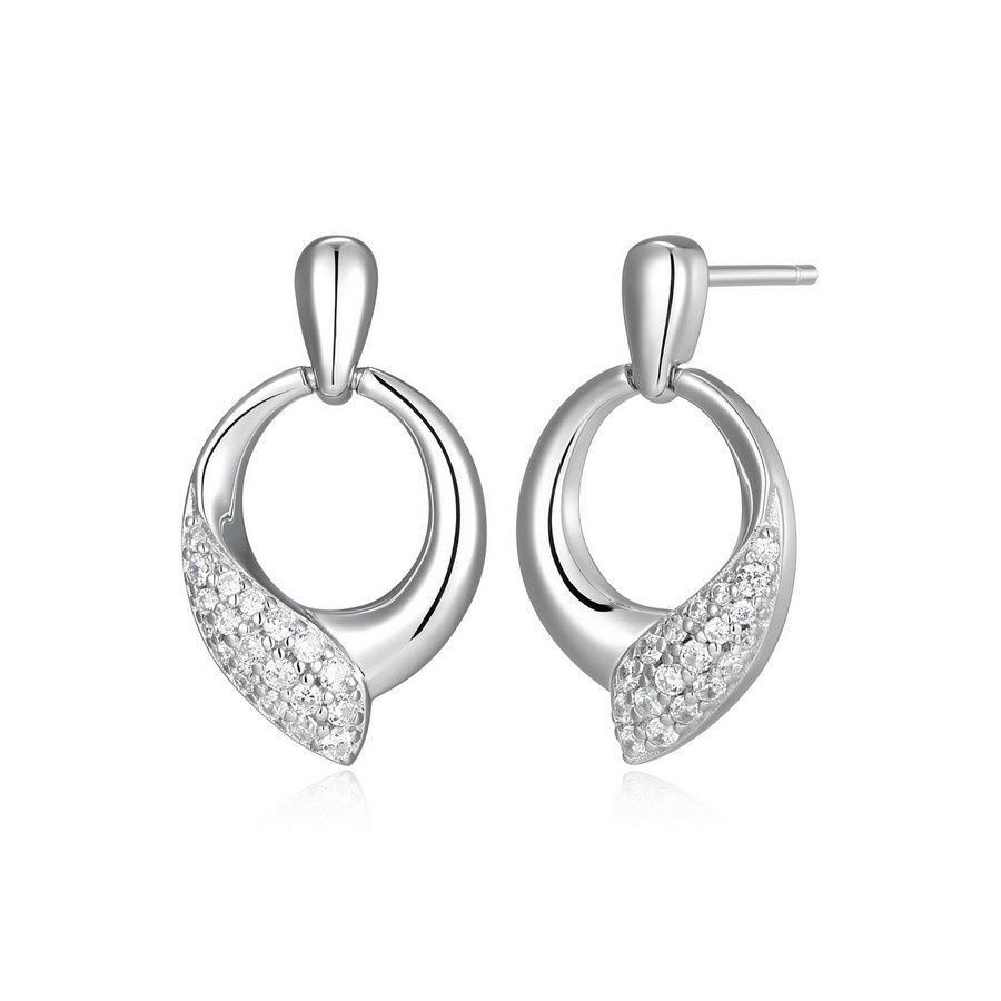 ELLE Sterling Silver Amour Earrings R2LCUF0058