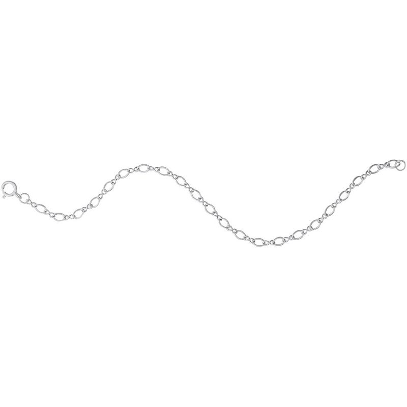 Nuco Bracelet Sterling Silver - Medium Figure Eight Link 8" 20-0103-008