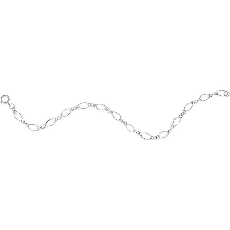 Nuco Bracelet Sterling Silver - Figaro Link 20-0108-008