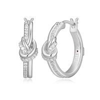 ELLE Sterling Silver Unity Earrings R2LCV500J