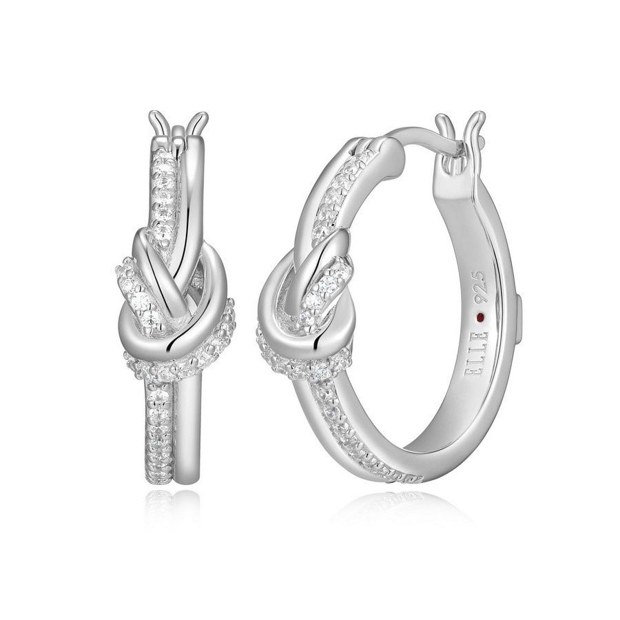 ELLE Sterling Silver Unity Earrings R2LCV500J