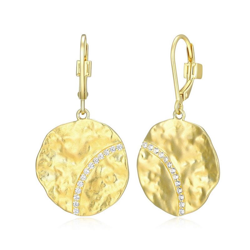 ELLE Sterling Gold Plated Galaxy Earrings 32LCTW0003