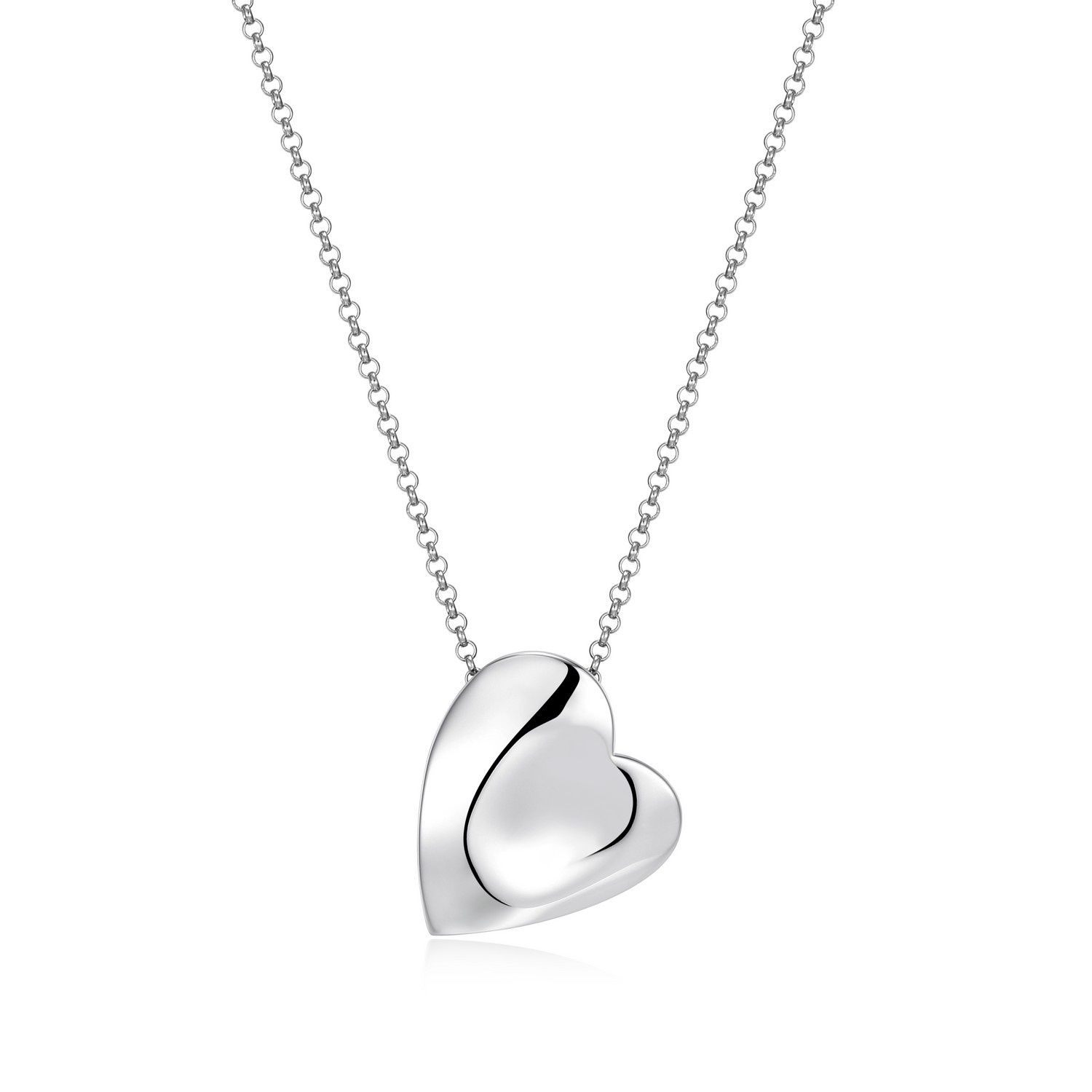 Reign Sterling Silver Heart Necklace R3AHG8A0ZZ