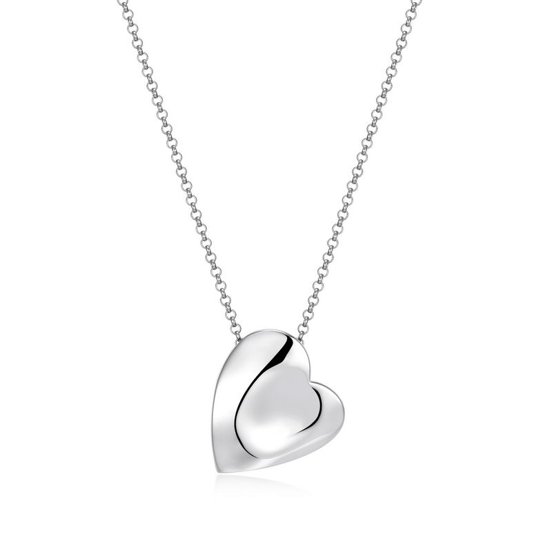 Reign Sterling Silver Heart Necklace R3AHG8A0ZZ