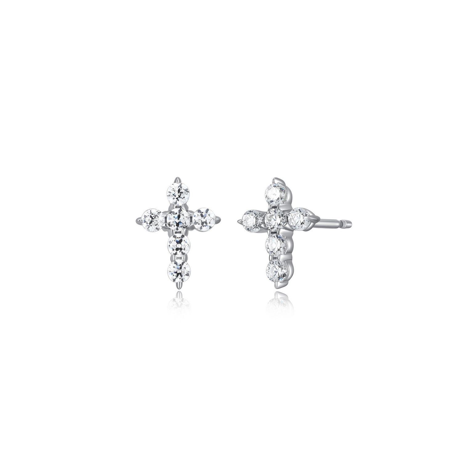 Reign Sterling Silver Cross Earrings R2AT4T0000
