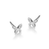 Reign Sterling Silver Butterfly Earrings R2AQS10000