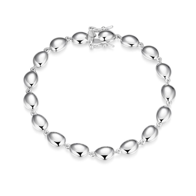 Reign Sterling Silver Pebble Link Bracelet R1ADS1A000
