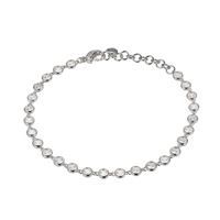 Reign Sterling Silver Cubic Zirconia Bezel Bracelet R1AAHX0040